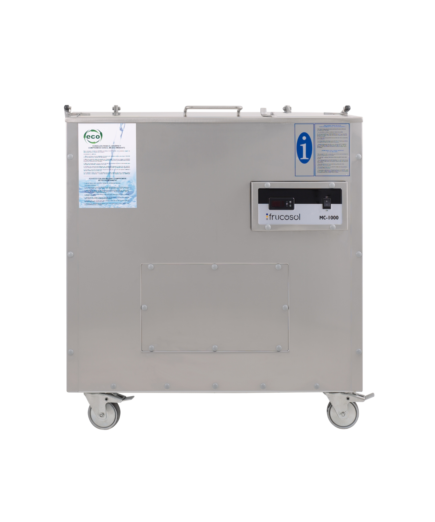 Descarbonizador Frucosol MC-1000 para eliminar grasa y cochambre en cocinas profesionales
